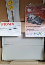 Elektronische Schreibmaschine Sigma SM 8100