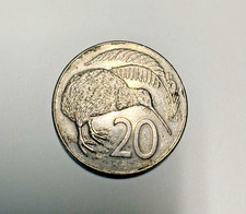 New Zealand  20 cents 1987