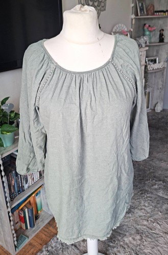 Tunika bluse shirt grün - tunika, gr