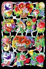 GLANZBILDER OBLATEN /