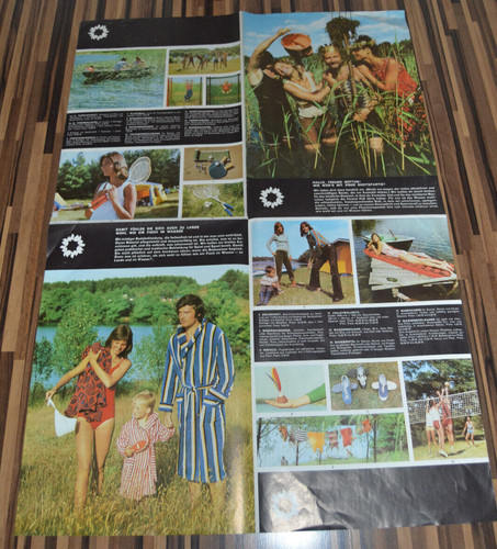 Große faltreklame plakat ddr - große,