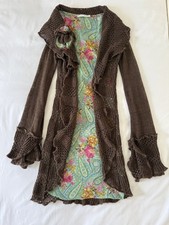 Zone Bleue Long Cardigan mit