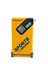 Sony Sports Walkman FM/AM SRF- 6 Gelb/Schwarz Retro Radio – Vintage Sammlergerät