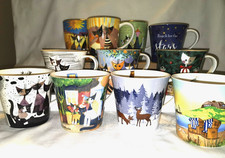 NEU Goebel Tasse Kaffeebecher mit Katze Motiv von Rosina Wachtmeister Stars Sylt