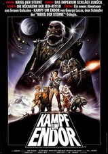Kampf um Endor ORIGINAL A1 Kinoplakat gerollt STAR WARS / George Lucas / CASARO