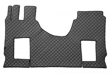 Graue Eco Leder Fußmatten Für Mercedes Actros MP4 2011-2019 Lkw Linkslenker