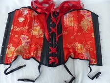 Allure Lingerie S Corsage Unterbrust Korsett Mieder sexy Dessous Strapshalter