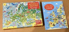 Atlas and jigsaw - jigsaw, of