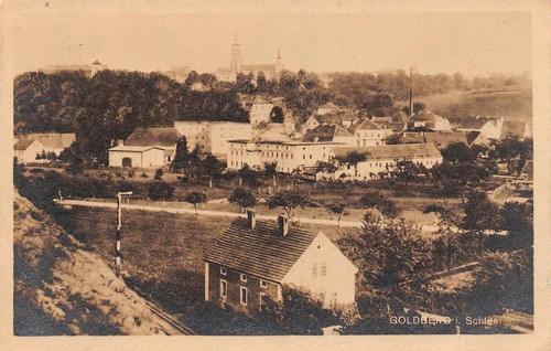 Postkarte goldberg zlotorya - postkarte,