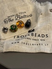 Trollbeads Limited edition World tour Baltics Lithuania 2011 bead set