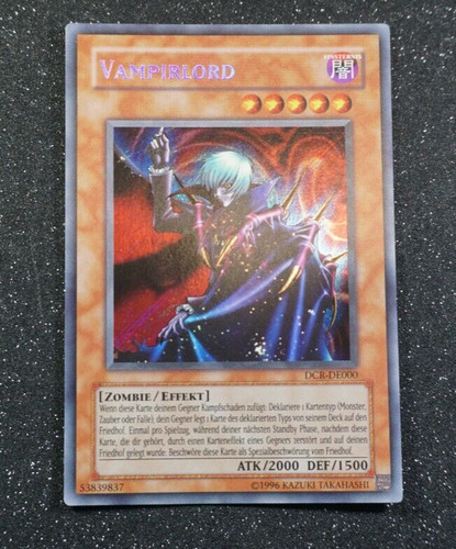 Yugioh vampirlord dcr - vampirlord, ,