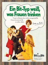 Bitburger Pils - Bitte ein Bit - Reklame Werbeanzeige Original-Werbung 1970 (8)