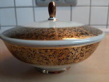 Winterling Marktleuthen Bavaria Terrine Suppenschüssel+  Deckel 87 Golddekor RAR