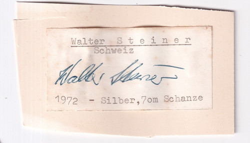 Olympische spiele 1972 walter - olympische,
