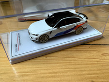 TSM True Scale Model 2021 BMW M3 G80 M-Performance Alpinweiß Modellauto 1/43 OVP