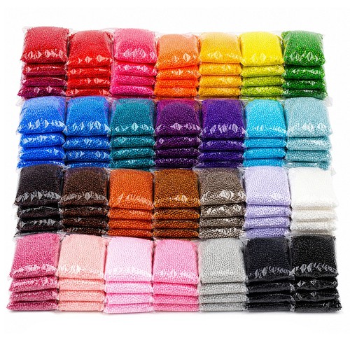 Rocailles 3mm perlen mix - rocailles,