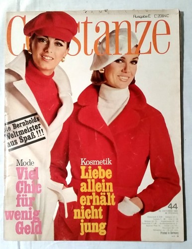 Constanze heft oktober 1966 - heft,