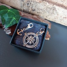 2 Charms Anhänger Anker &