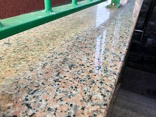 Naturstein Mauerabdeckung Rosa