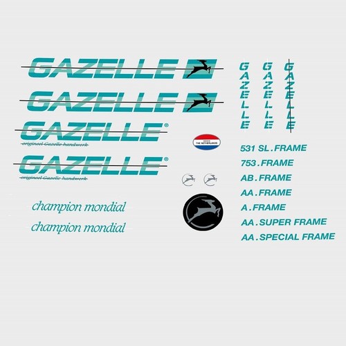 Gazelle champion mondial - gazelle,