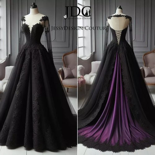 Farbiges lila schwarz - farbiges,
