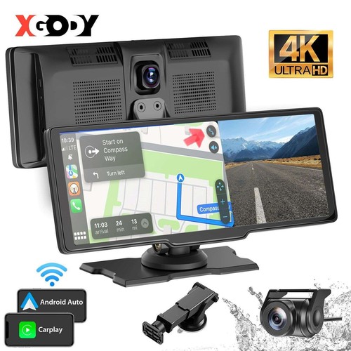 Tragbarer dashcam 4k - 10,26",