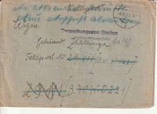 Feldpost an Verwaltungsamt STALINS, an Küstenaufklärungsstelle v. NS-Gau Ostmark