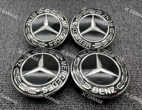 Amg star laurel kranz schwarz - star,