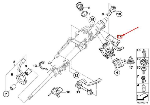 Bmw e85 lenkradschloss - e85,