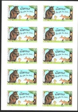 Bund FB  86 postfrisch, Folienblatt "Der Grüfello"