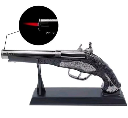 Feuerzeug als pistole - als, revolver