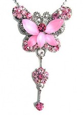 Rosa Schmetterling Blume ~ mit