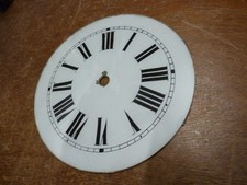 Altes Zifferblatt,  Hinterglas für Schwarzwälder Wanduhr