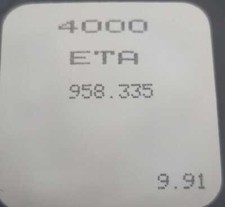 ORIGINAL ETA SCHALTUNG 958.335