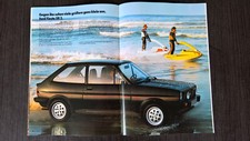 Ford Fiesta Prospekt 1981 (deutsch), Fiesta L, Ghia, S, XR2 84PS, 28 Seiten