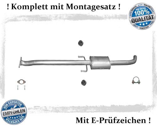 Mittelschalldämpfer für kia - für,