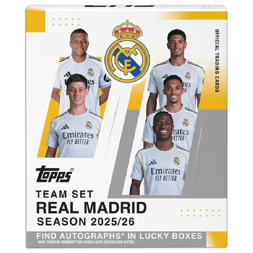 Topps real madrid - real,