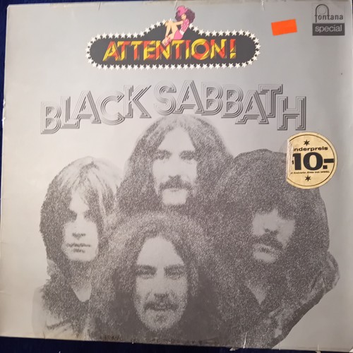 Black sabbath attention - attention,, lp