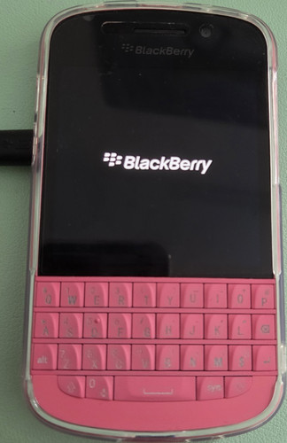 Blackberry q10 pink smartphone - q10,