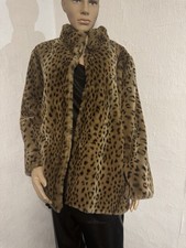 Damen Fellmantel Kunstfell