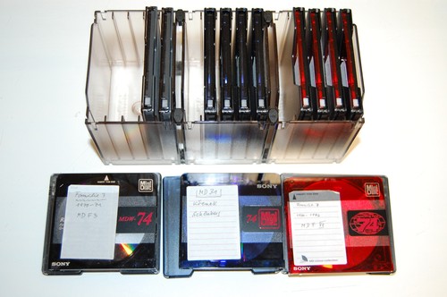 Stück sony minidisc min - stück, 74