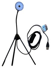 IKEA B1833F Tischleuchte Modern Schwarz USB LED Lampe Flexarm