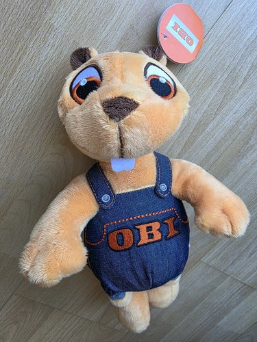 Obi biber stofftier neu - stofftier, ca.30