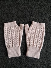 fingerlose Handschuhe Damen ,handgestrickt