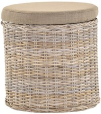 Rattan wäschekorb truhe - rattan, -truhe