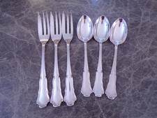 Wilkens Dresdner Barock 6 Teile Kaffeebesteck in Echtsilber 800er TOP!