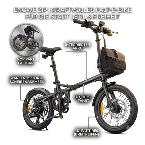 Zoll elektrofahrrad - 16,