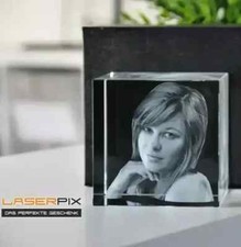 C60 glas lasergravur - 3d,