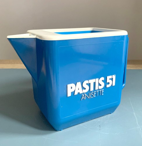 Vintage blaue kunststoff - vintage,