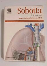 Sobotta Lernkarten Organe, Leitungsbahnen und ZNS  1. Auflage, Gebraucht 